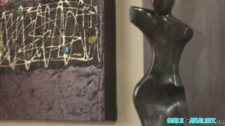 Jasmine and Bellina get their ass fucked on threesome dating